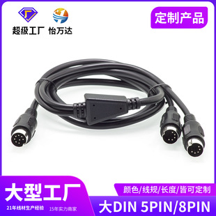 ���S���ƴ�DIN 8Pin���p��DIN 5Pin�B�Ӿ�һ�϶��������Դ��̖��