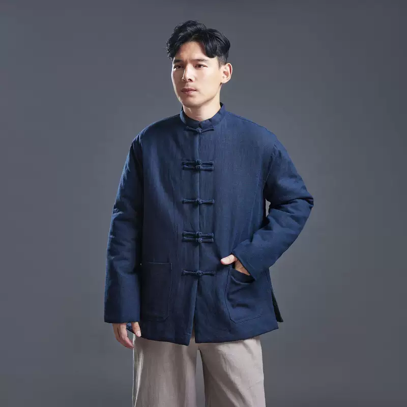 Keep warm demi-season down jacket, Chinese style