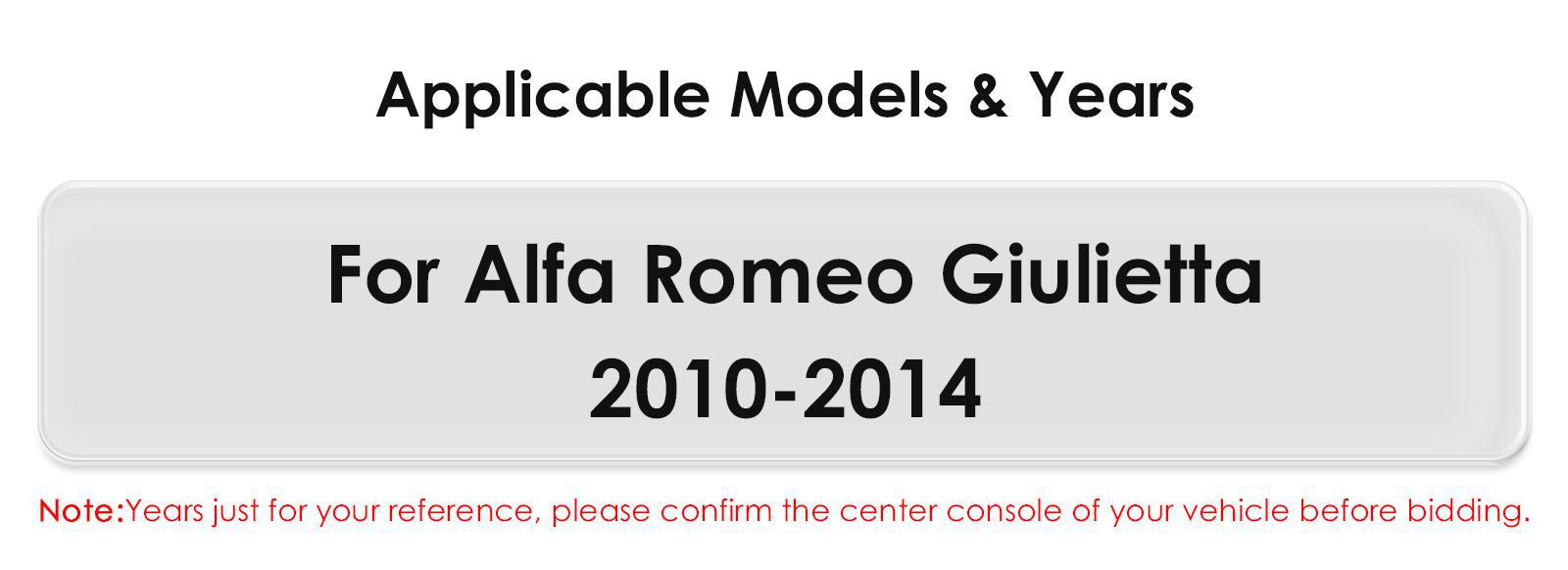 9 inch for 10-14 Alfa Romeo Giulietta video car Android smart navigator