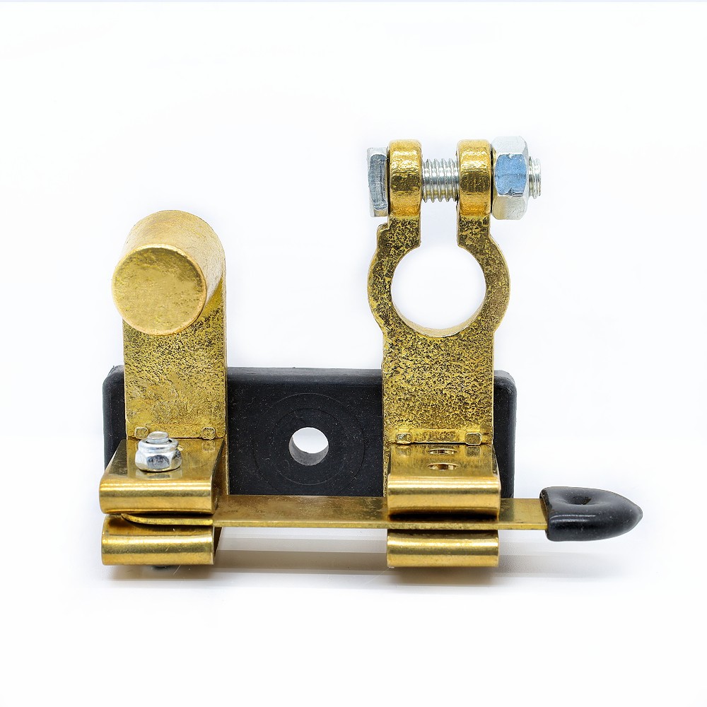 Batería del coche apagado interruptor de cuchillo de latón anti-fuga vertical negativo fuente de alimentación modificación interruptor Accesorios