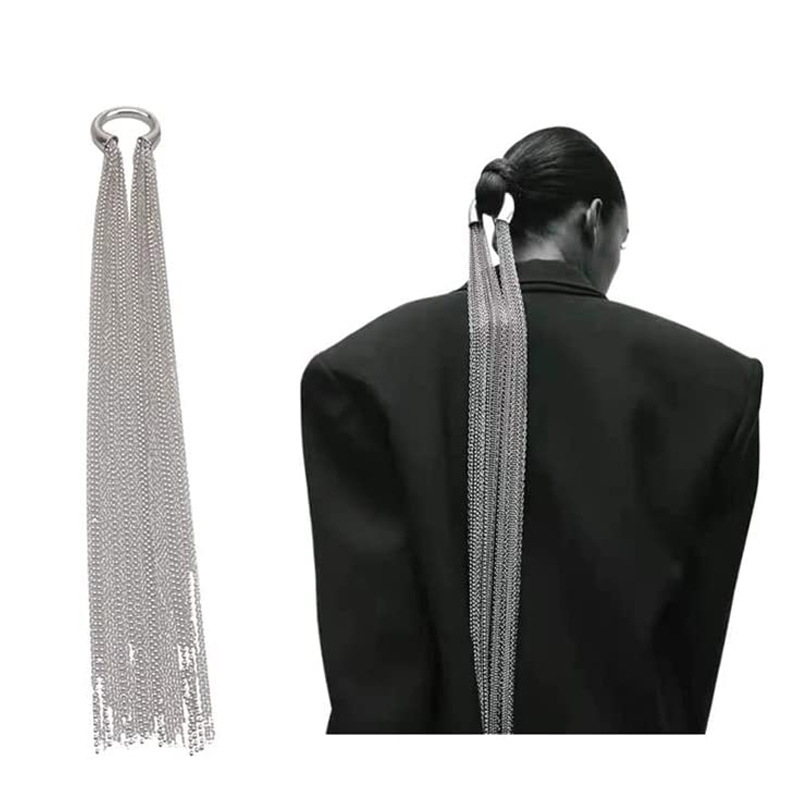 New European and American Style Exaggerated Long Hair Chain with Multiple Layers of Tassels, High-End and Elegant Hair Accessory for Women New European and American Style Exaggerated Long Hair Chain with Multiple Layers of Tassels, High-End and Elegant Hair Accessory for Women