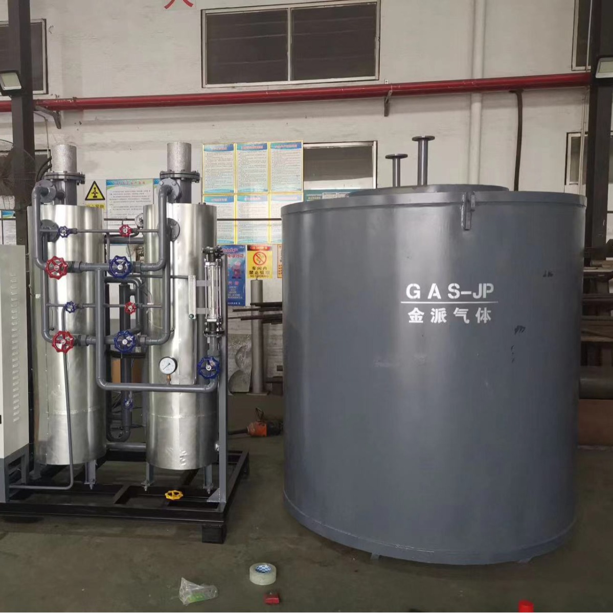 供应磁性材料氨分解制氢装置金派制氢JP/AQ-FC-80牌智能高效