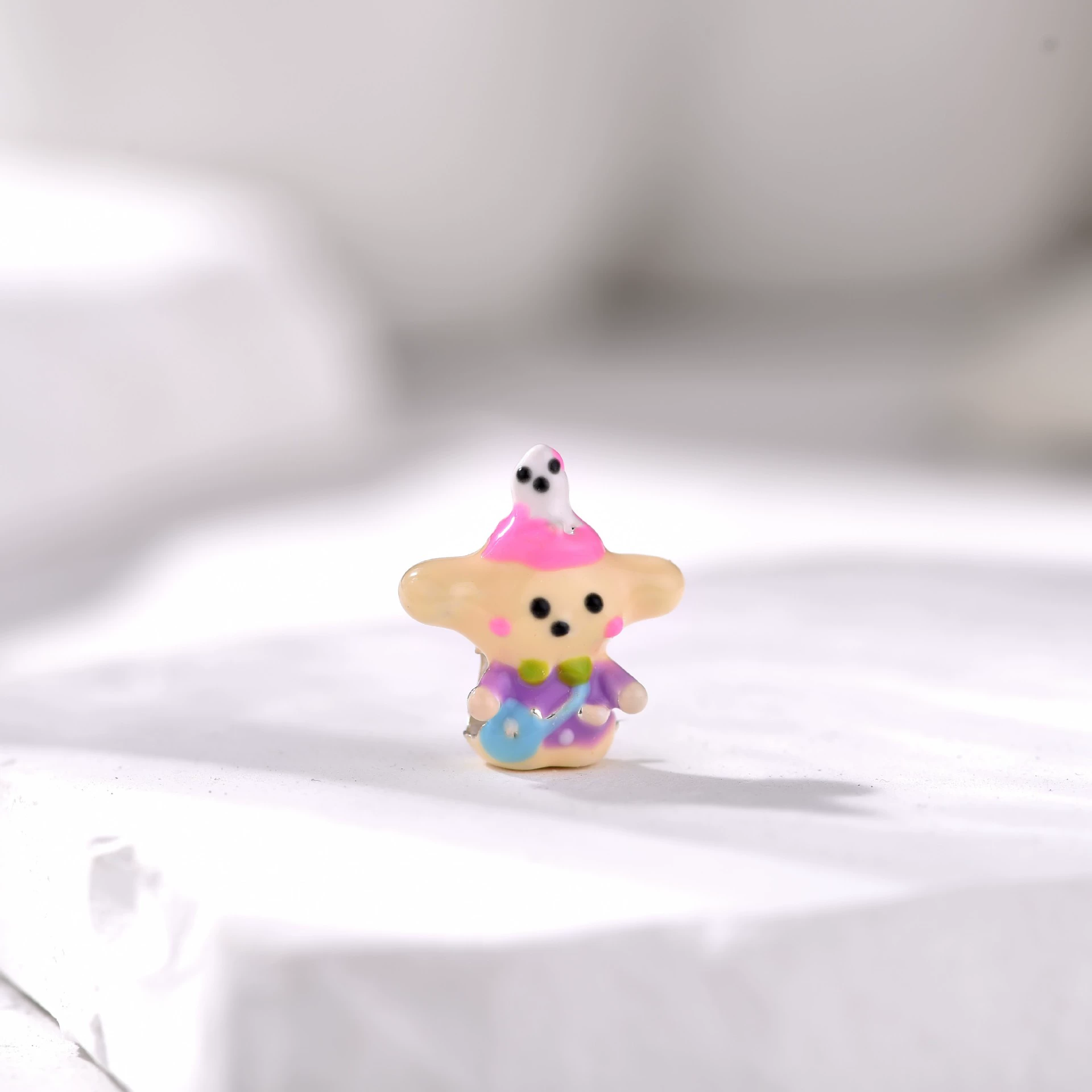 Картина мультфильм 3D милая кукла, металлическая бисерная браслета, сделанный вручную браслет из бисера, бисеры, DIY