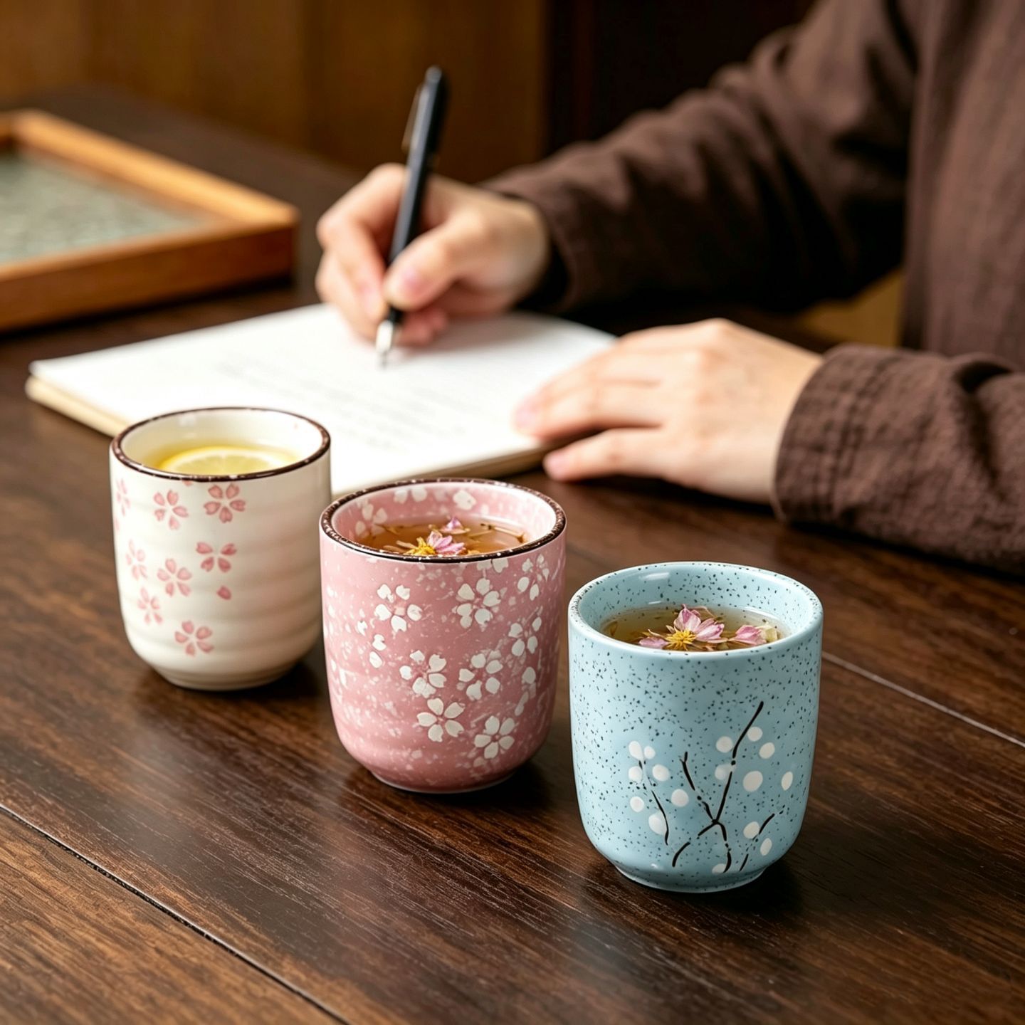 Cross-Border Japanese-Style Ceramic Kung Fu Tea Set, Single Drinking Cup for Home Use, Porcelain Cup, Master Cup, Water Cup, Tea Brewing Cup, Wholesale