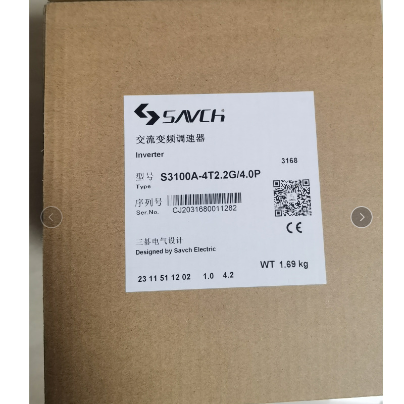 台湾SANCH三碁变频器S3100A-4T2.2G/4.0P