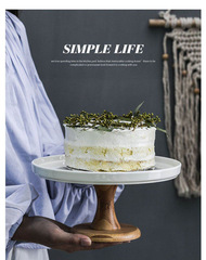 New dessert table display stand ins cake tray afternoon tea snack tray with lid fruit glass cover