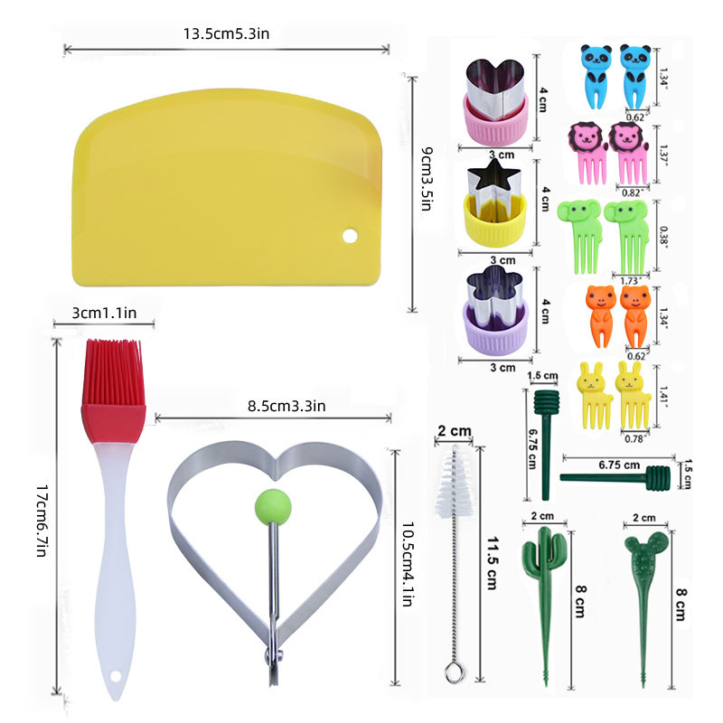Venta caliente transfronteriza sándwich de acero inoxidable molde de corte de pan tostado molde de corte traje SandwichCutterSet