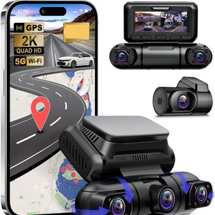 Driving recorder 4 lenses WIFI/GPS night vision 360 degrees