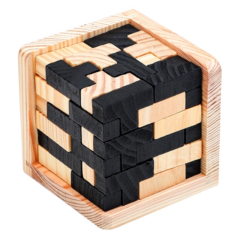 Cubo mágico 54T juguete 54L bloques de construcción clásicos Kong Ming bloqueo Luban descompresión Oficina diversión Juguetes educativos para adultos