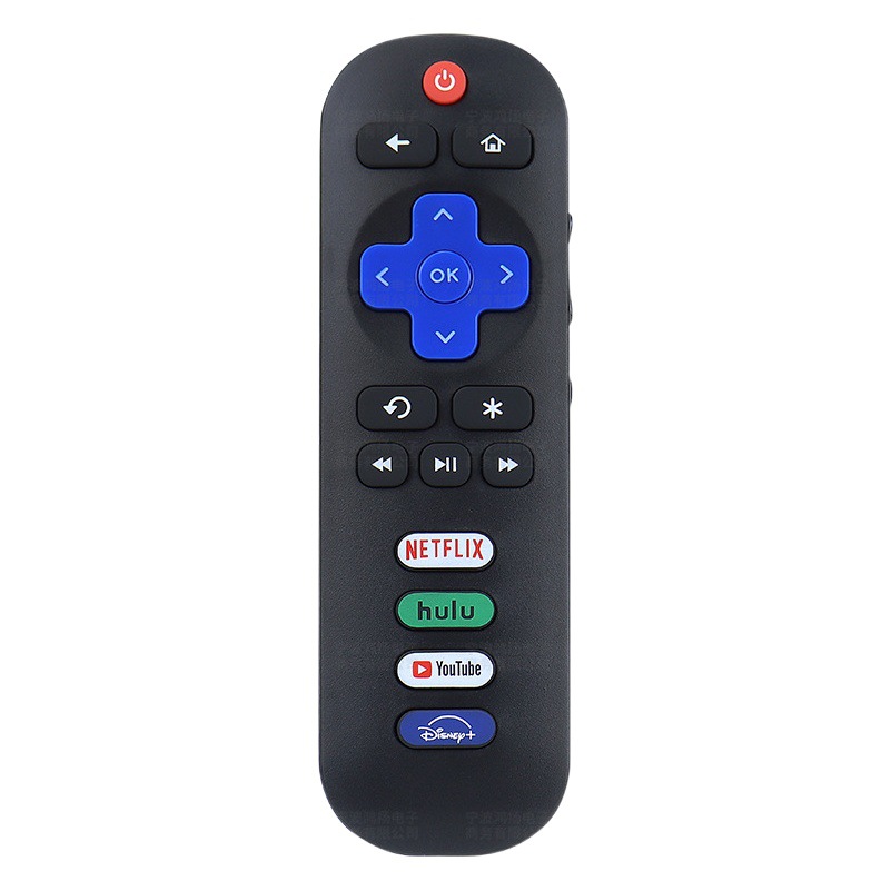 Control remoto Hongyang compatible con TV ROKU, funcional para aplicaciones NETFLIX