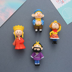 西遊記冰箱貼磁貼卡通可愛個性動漫唐僧冰箱裝飾品強力吸鐵石磁鐵