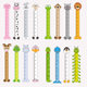 PVC advertising ruler custom Halloween Christmas training publicity enrollment students cartoon stationery ruler formulation