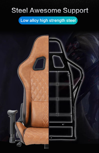 Gaming chair, comfortable for long sitting, can lie down, home office swivel chair, computer chair, internet cafe, suitable for boys, gaming and e-sports chair