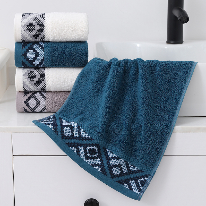 Toalha de rosto em algodão macio e muito absorvente para casa_voghion.com