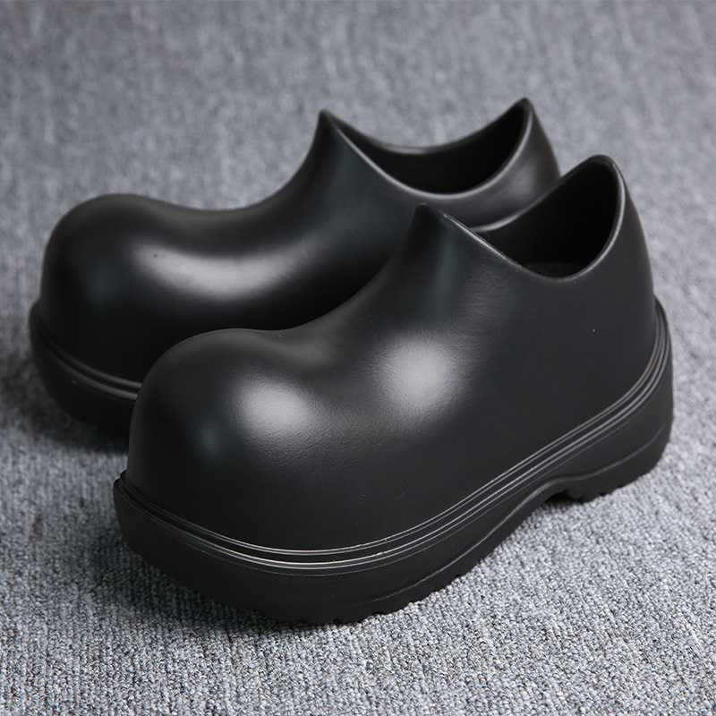 2023新款一脚蹬踩屎感外穿男女通用百搭鞋大头鞋厚底157