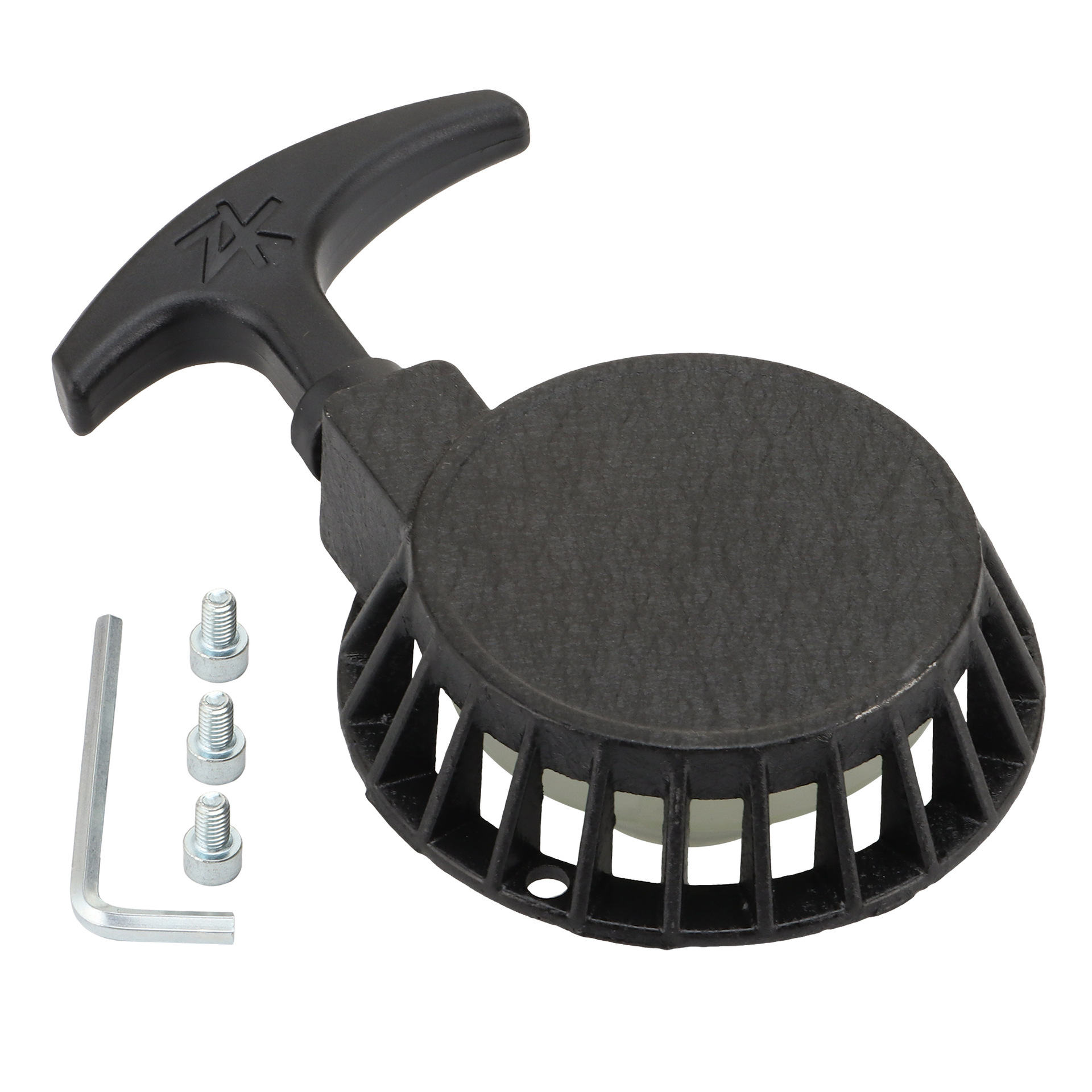 Motorcycle black pull start recoil starter replacement 2 stroke cutting machine scooter water pump