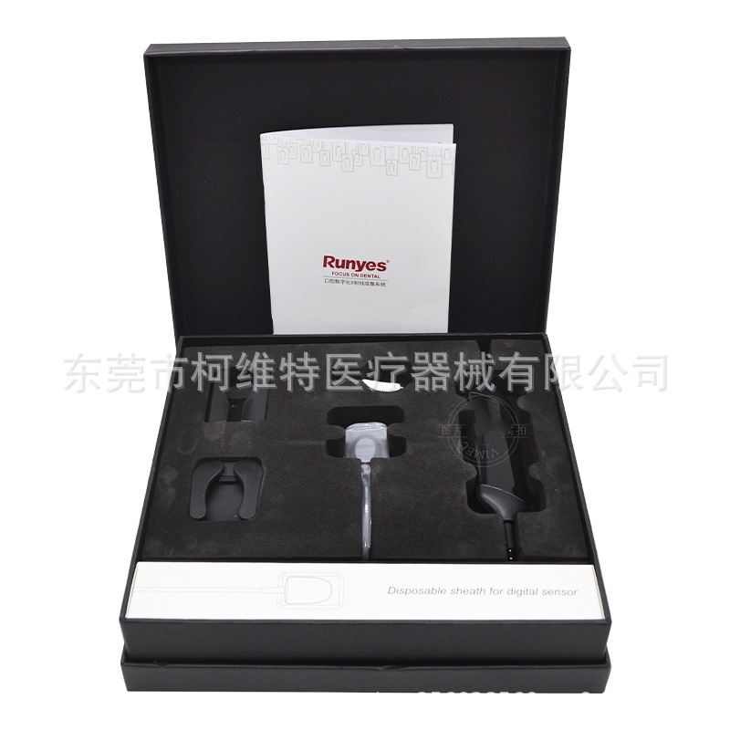 Máquina de rayos X dental azul campo sensor digital de imagen de cavidad oral máquina de rayos X portátil clara máquina de filmación DR