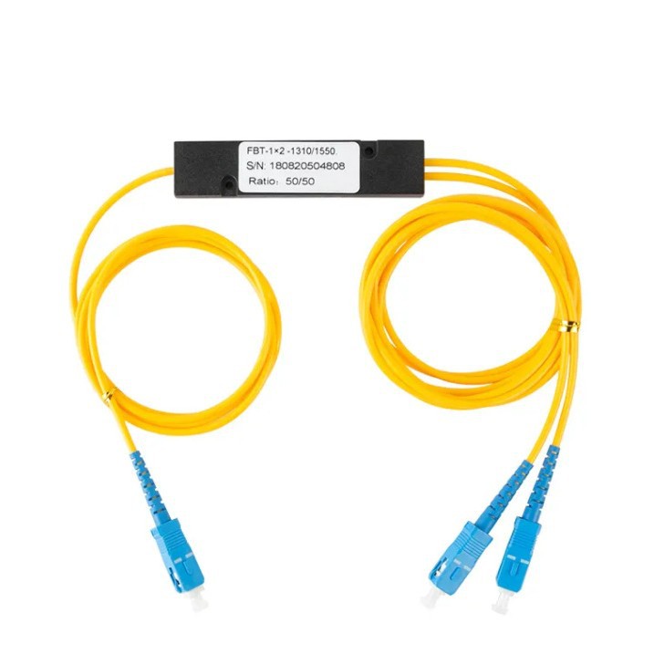 厂家生产.销售各种分光比1*2 50：50 0.9MM SC/UPC 1分2 FBT