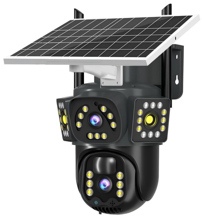 Cámara de vigilancia solar WIFI para teléfono móvil de alta definición de visión nocturna al aire libre