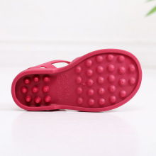 春夏罗马凉鞋平底软包头果冻鞋男女童编织带沙滩鞋儿童【订单款】