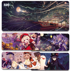 Original God Mouse Pad Extra Large Wind God Genshin Extra Large Male Thick Anime Keyboard Mat Game ACG Desk Mat