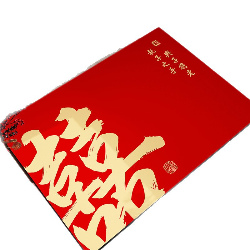 新中式入户门地垫软硅藻泥地垫耐磨耐脏易打理脚垫结婚喜庆红门垫|undefined