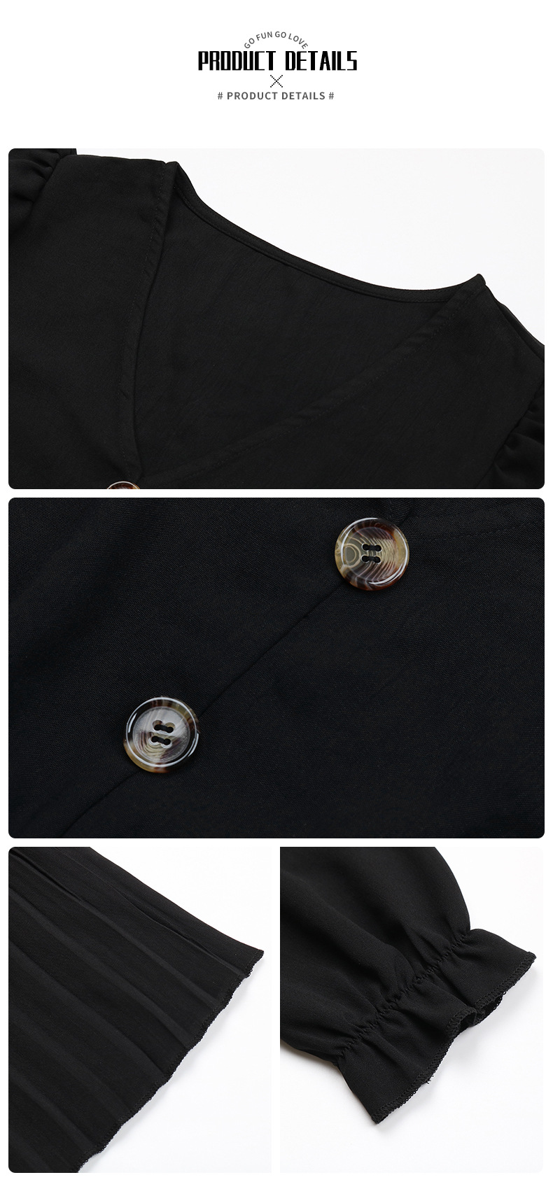 Langärmliges Plisseekleid für Damen_voghion.com