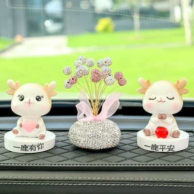 Ping An Car Ornaments Car Car ornaments - ping-an-have-you-gypsophila-brick-pad