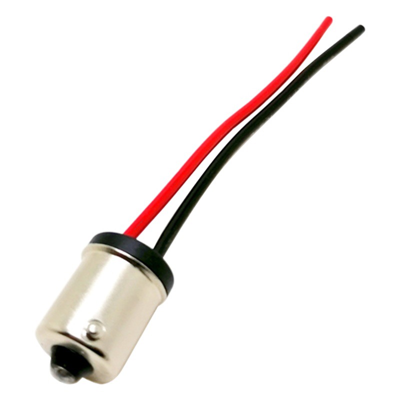 1156/BA15S portalámparas LED de señal de giro luz de freno portalámparas 1156 portalámparas zócalo del arnés de cableado de suministro de calor