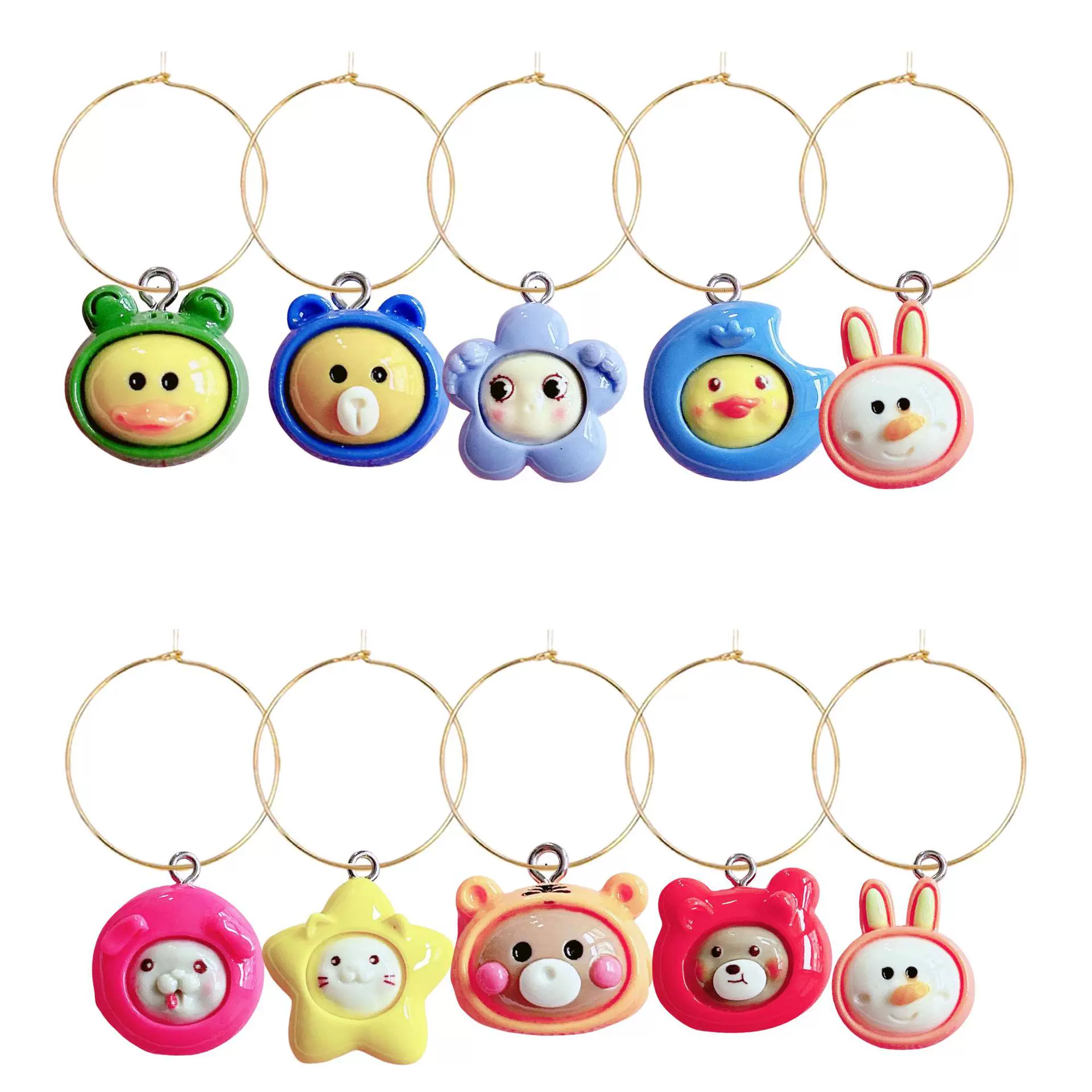 Аксессуары Miss Cartoon для переодевания в виде животных с шипами Xiyin, украшение для вечеринки на Хэллоуин, подвеска из сплава для бокала для вина