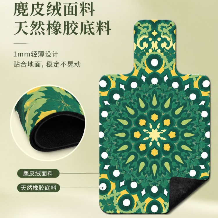 Manufacturer Customized Yoga Towel, Sweat-Absorbent, Dirt-Resistant, Non-Slip, Portable Fitness Yoga Mat, Sweat-Absorbent, Widened Yoga Towel for Women