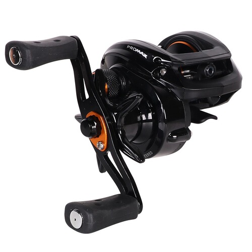 Manufacturer's fishing reel wholesale B3P3 magnetic turbine brake fishing line reel waterproof anti-rust sea fishing black fishing specialty water drop reel