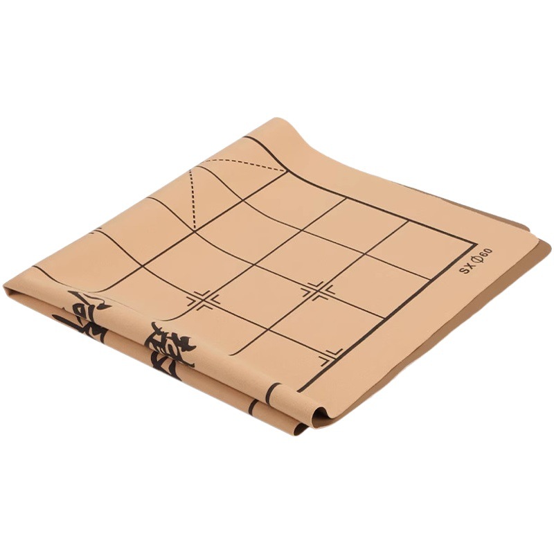 Chinese chess flannel leather chessboard go 19 Road 13 road soft cloth folding elementary school student gobang military chess plate