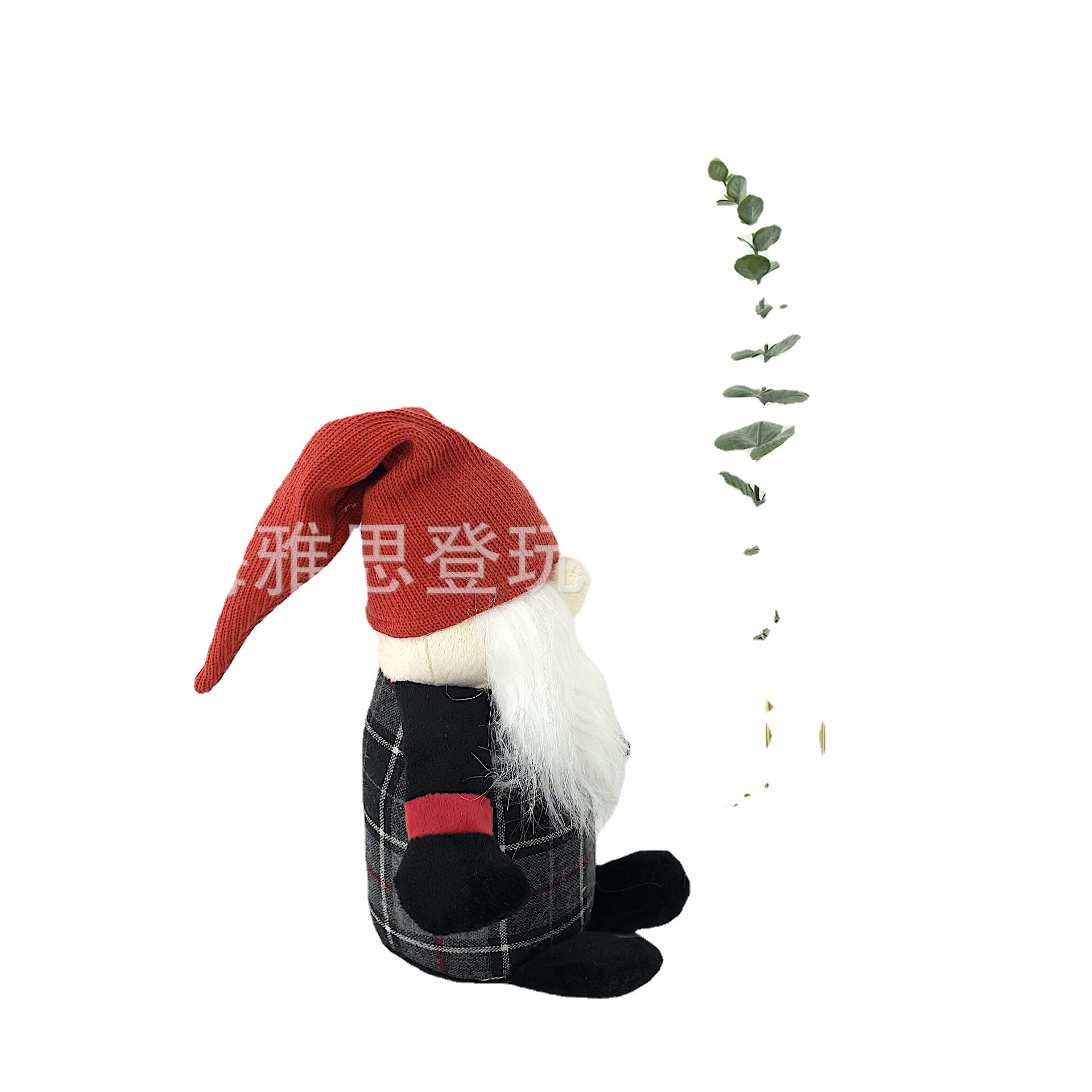 Tela de Navidad puerta de peluche juguetes de peluche puerta de peluche a prueba de viento mano Santa muñeca puerta de peluche image 6
