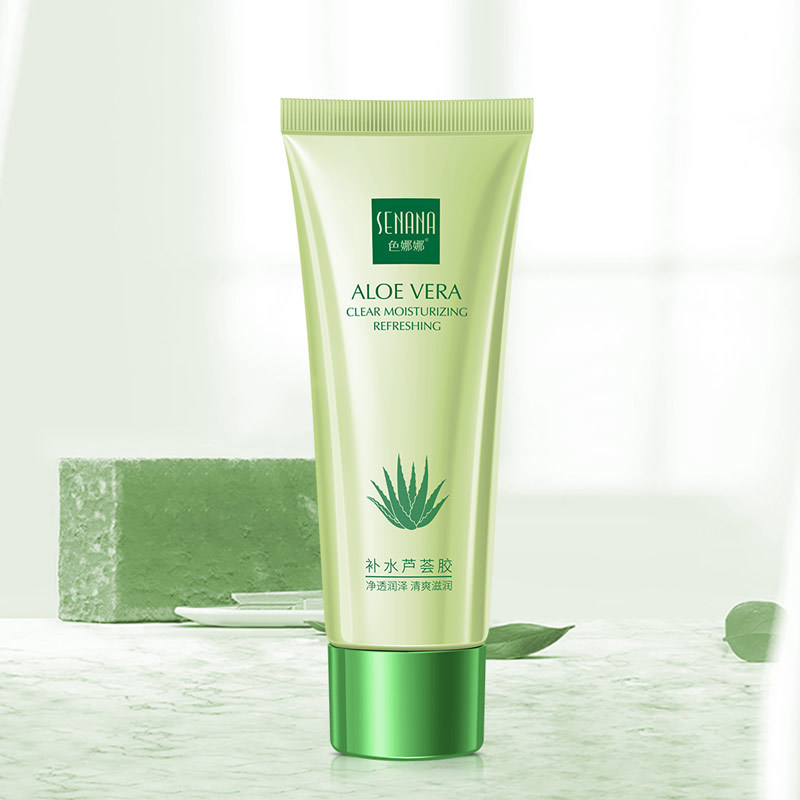 Sena Aloe Vera Gel Hidratante Hidratante e Hidratante Cuidado de la piel Mejora la sequedad Cuidado después del sol Fabricante de gel portátil al por mayor