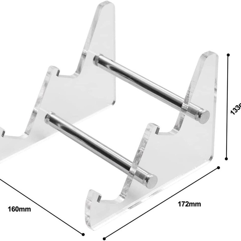 Removable Transparent Acrylic Keyboard Stand Transparent Desktop Tray Elevated Tilt Computer Keyboard Holder
