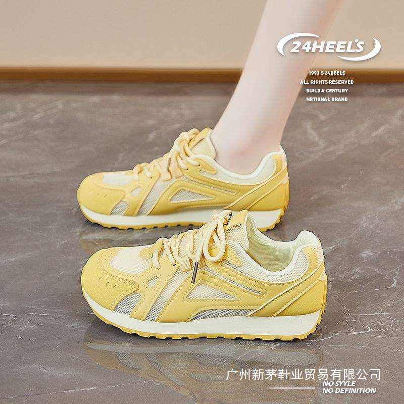 Forrest Gump 여성용 흰색 신발 2025 새로운 여름 통기성 다목적 메쉬 여성 신발 부드러운 단독 러닝 캐주얼 스포츠 메쉬 신발