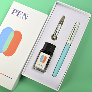 Pen-style Brush New Morandi Color Multi-pen Combination Set Calligraphy Writing Brush Replaceable Ink Sac