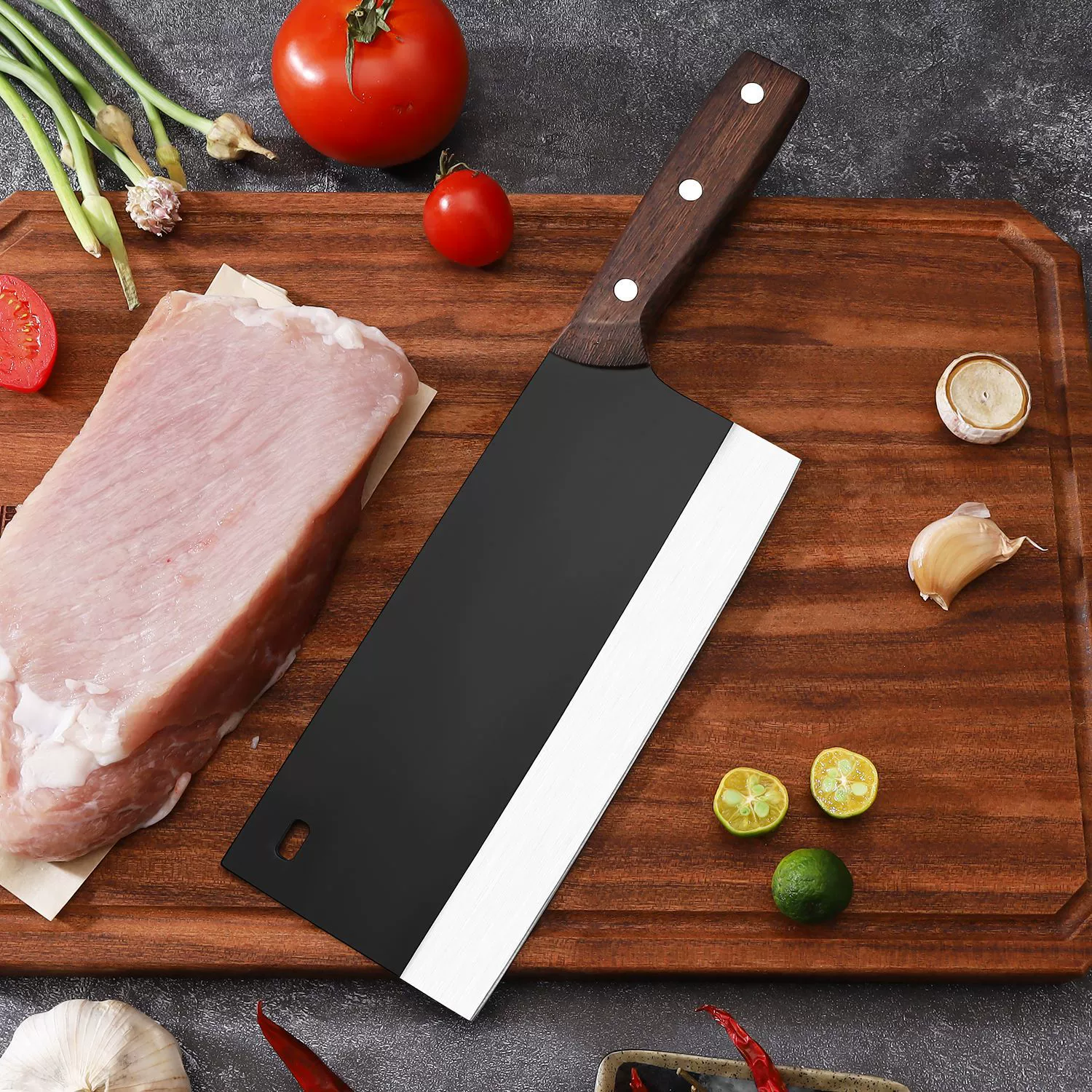 Кухонный нож бытового назначения для повара, острый рез cuts овощи и мясо
