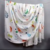 children quilt summer summer ultrathin Gauze Bath towel No fluorescence High density pure cotton Blanket Scarf Cuddle