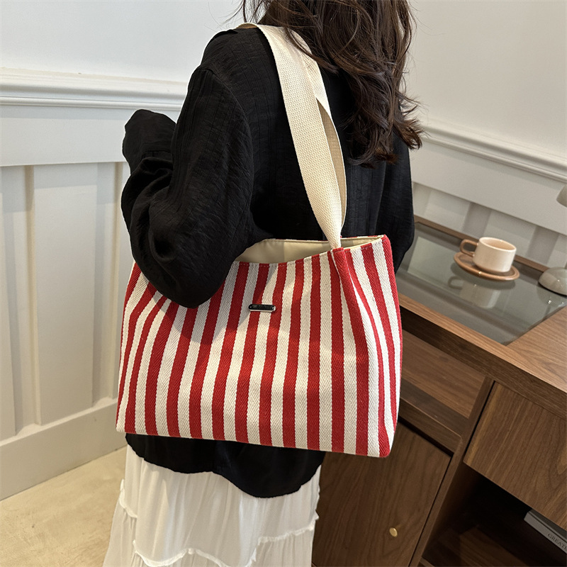 Bolsa de gran capacidad para mujeres 2024 nueva moda bolsa de viaje para mujeres ins estudiantes de secundaria bolsa de estudio de clase