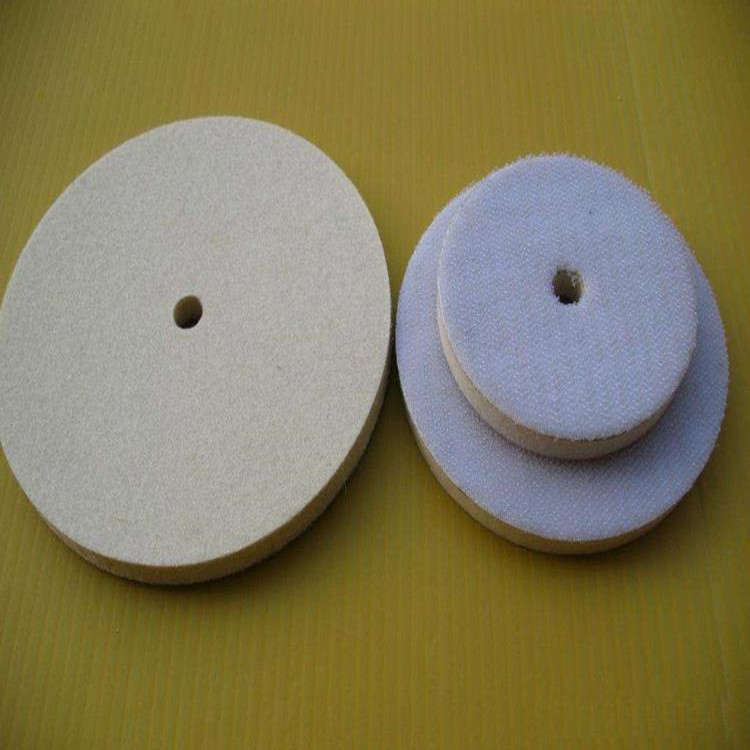 羊毛轮毛羊毛抛光轮打磨粘盘毡轮玻璃金属镜面抛光轮角磨机抛光片