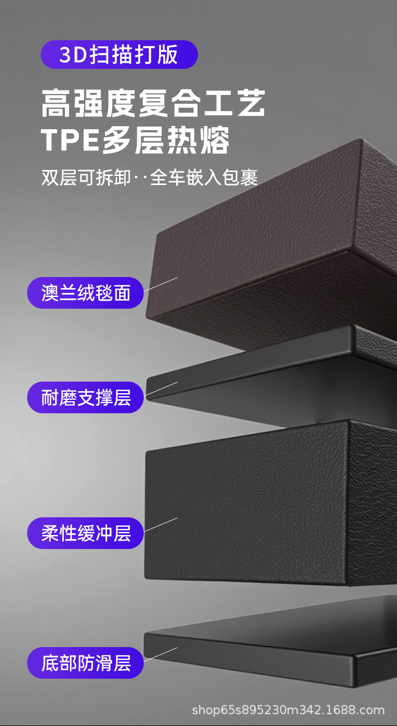 Suitable for Toyota Voxy 90 Mpv Gasoline Version Right-Hand Drive Special Car Special Floor Mats Anti-Slip