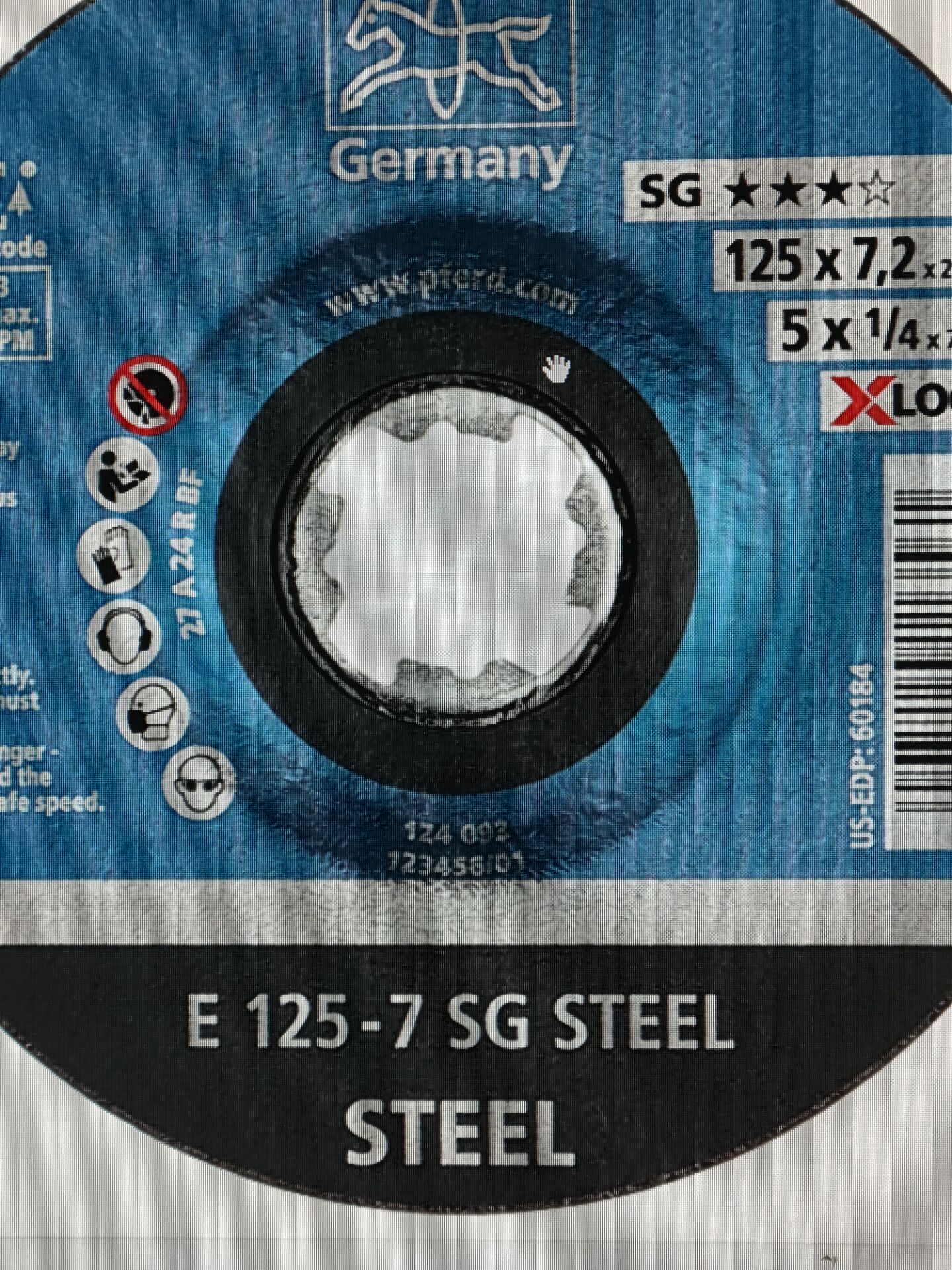 打磨片-直径125mm