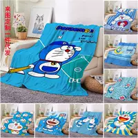 Трансграничные DIY фланцевое одеяло Doraemon мультфильм Dolaemon Ding Cat одеяло для сна одеяло для кондиционера Подарки для волос