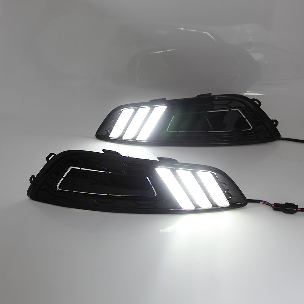 Aplicable a 15-16 Fox luces de circulación diurna 17-18 Fox luces de circulación diurna luces antiniebla modificación