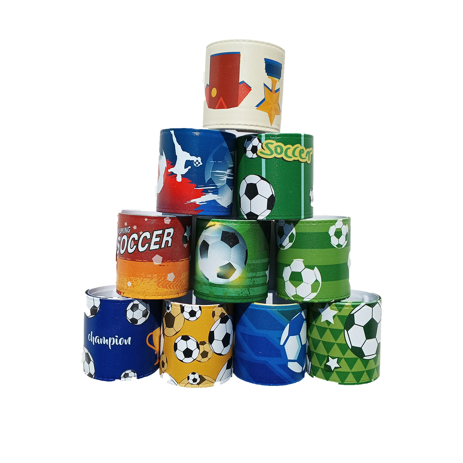 Fiesta temática de fútbol brazalete de collar de fútbol brazalete de decoración de fútbol deporte de fútbol brazalete de collar de fútbol