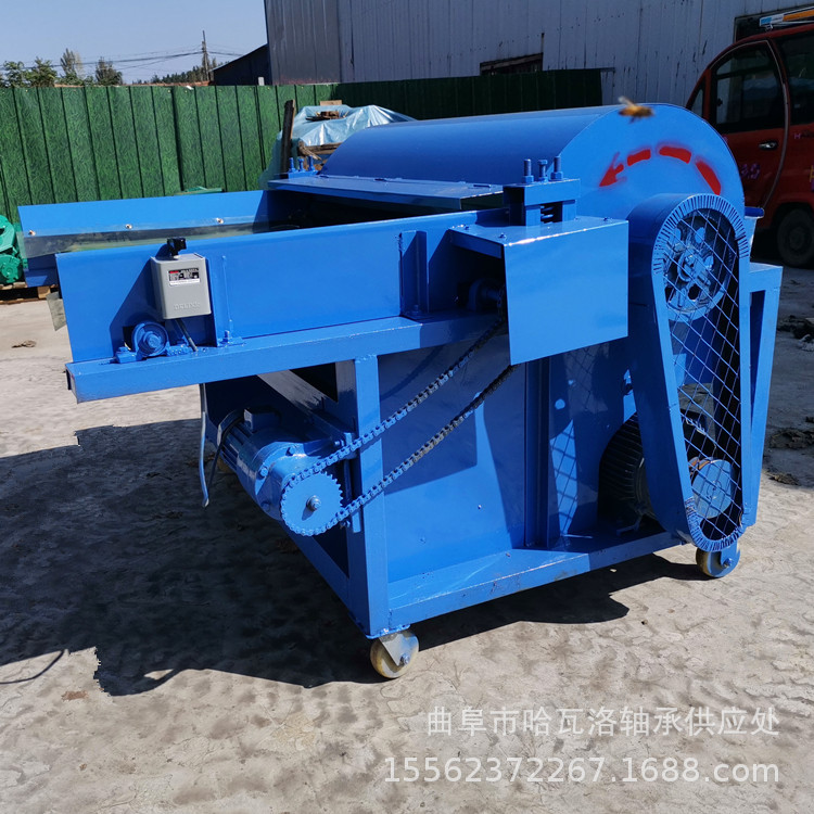 新疆羊毛棉花开花机 服装边角料开松机 钉板型碳纤维打散机