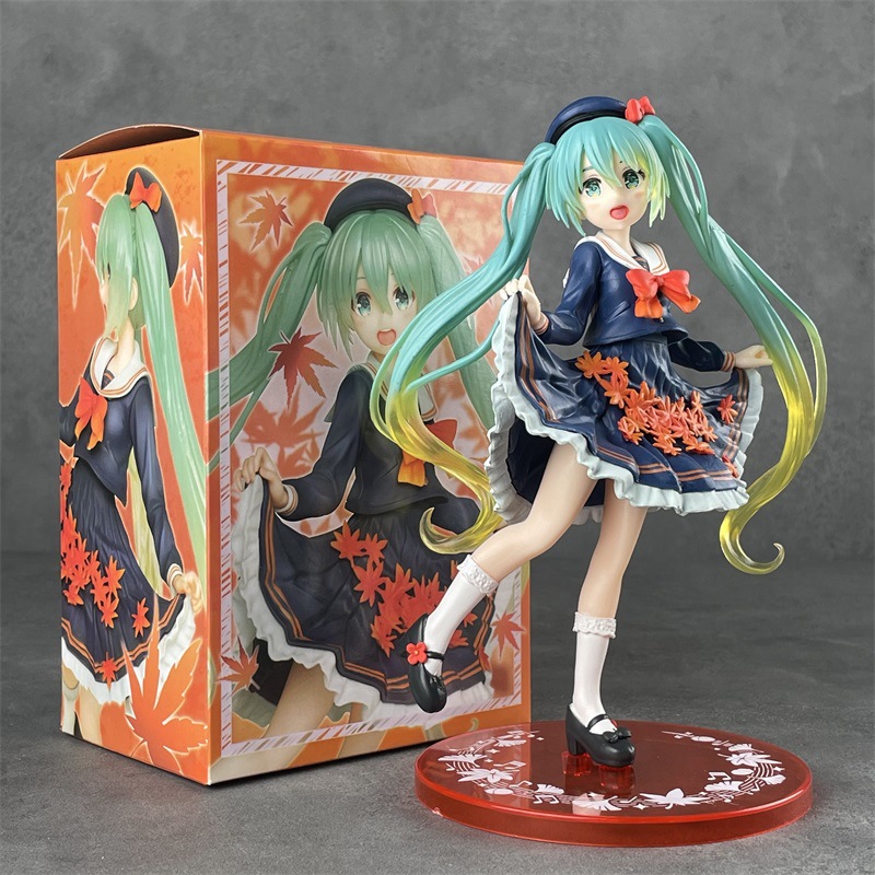 クリスマス初音フィギュア未来二次元筐体フィギュアデスクトップ置物女の子グッズプレゼント卸