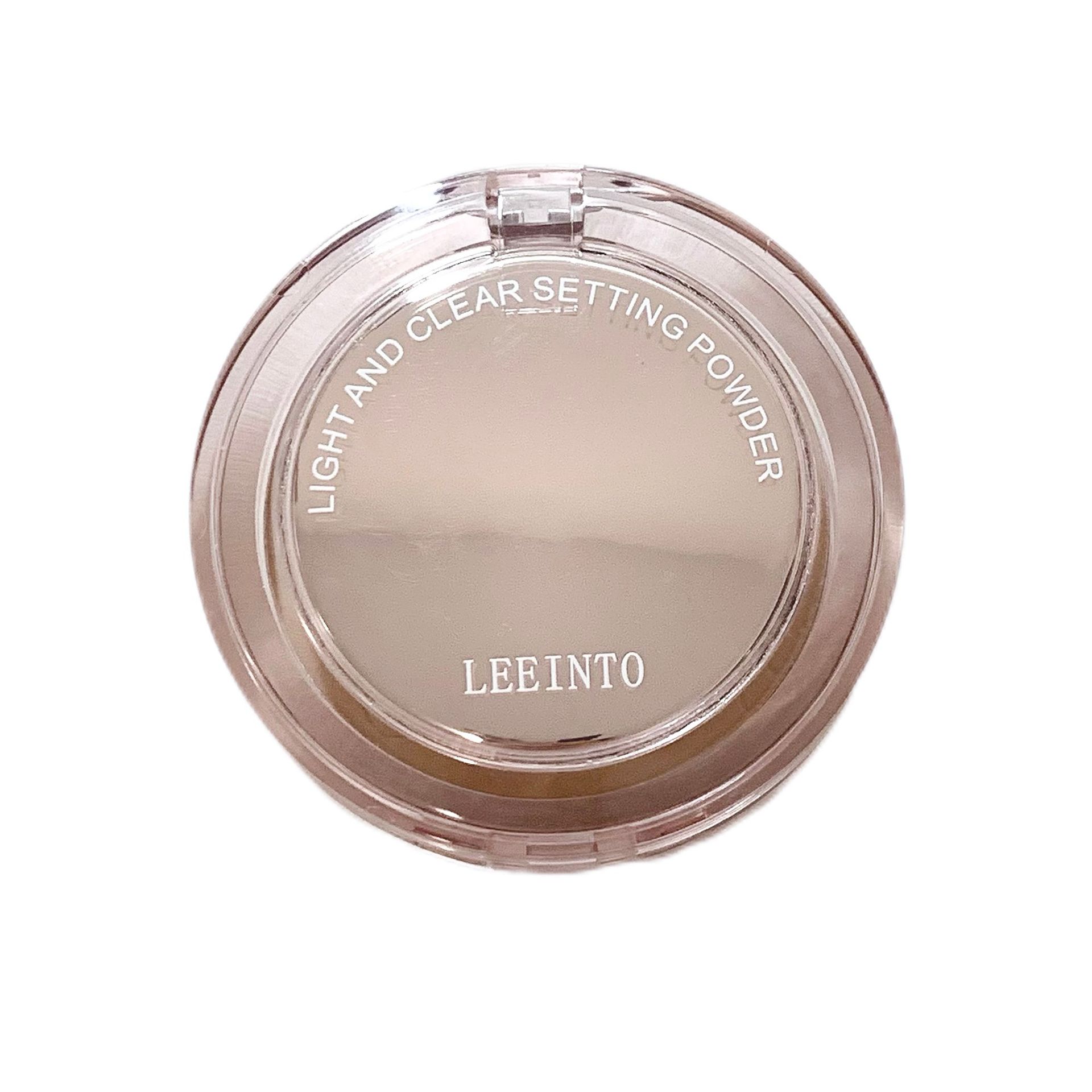 LEEINTO polvo de maquillaje de color natural, polvo de maquillaje de color natural, polvo de maquillaje opacador, polvo de maquillaje mate